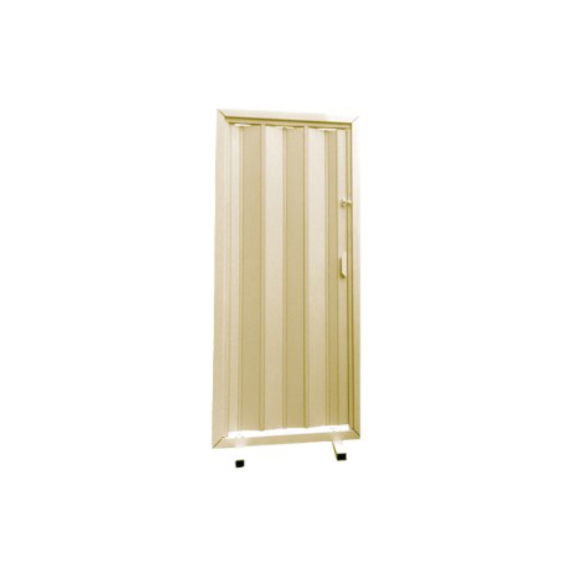 PORTA SANFONADA PVC 84CM BEGE PLASFLEX #N