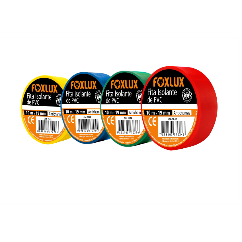 FITA ISOLANTE 10MTX19MM AMA TUBO FOX