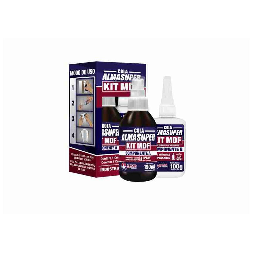 COLA MDF C/PRIMER CONJUNTO ALMASUPER