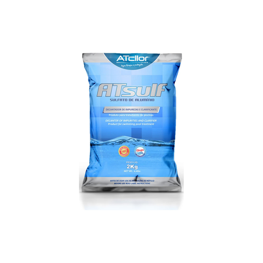 SULFATO ALUM 02KG DECANTADOR/CLARIFICANTE ATCLLOR
