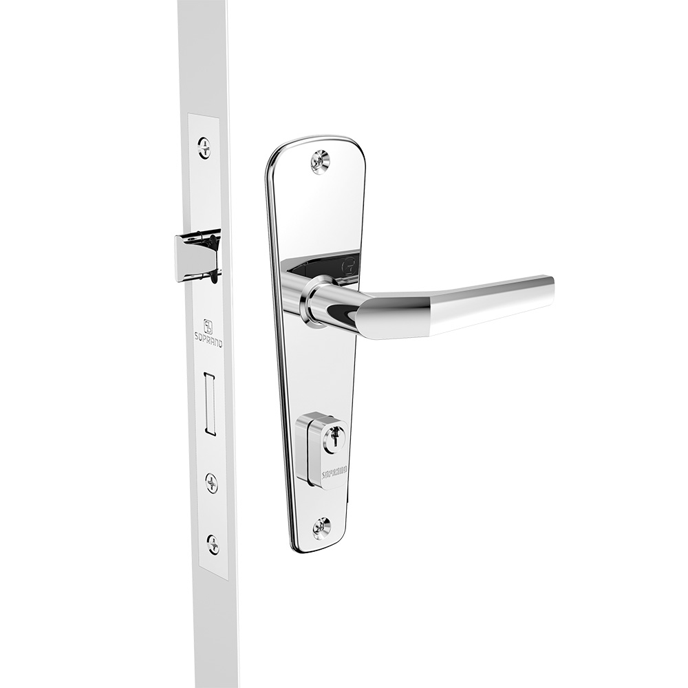FECHADURA EXT ALAV CROM POPLINE 710 SOPRANO
