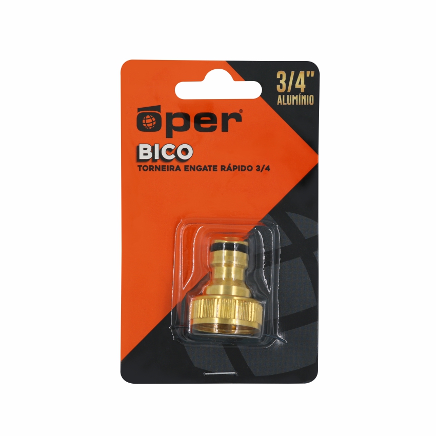 BICO P/TORN 3/4 ENGATE RAPIDO ALUM OPER