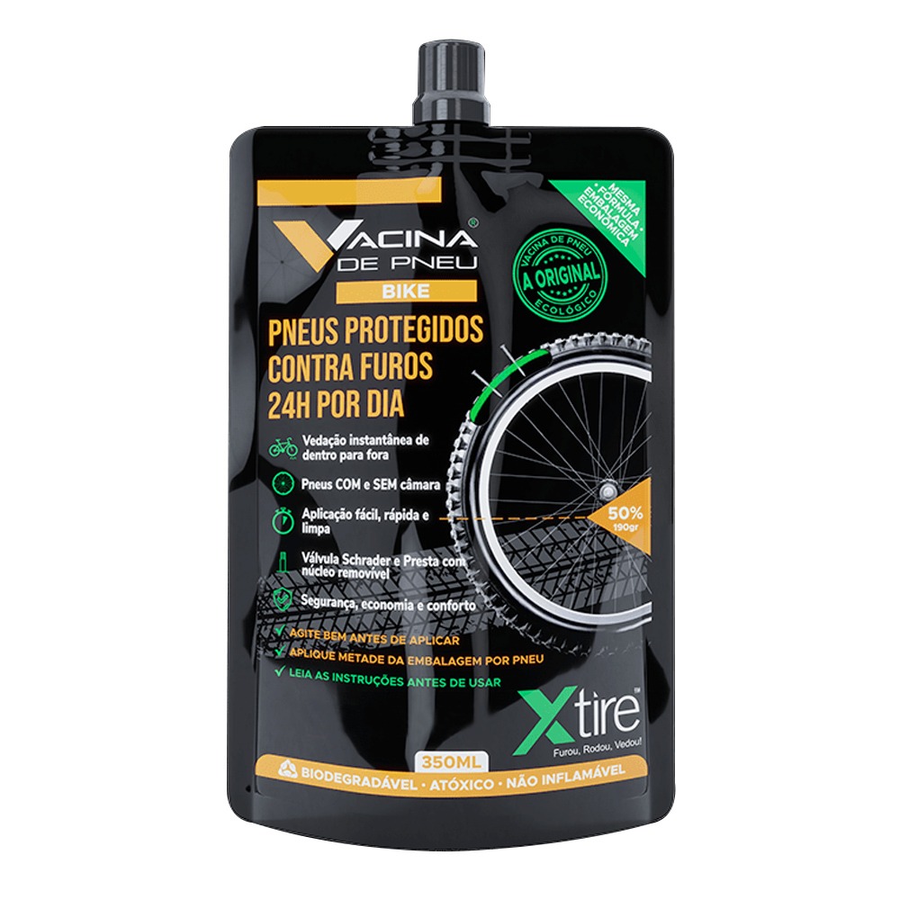 VACINA DE PNEU BIKE 350ML MTB XTIRE