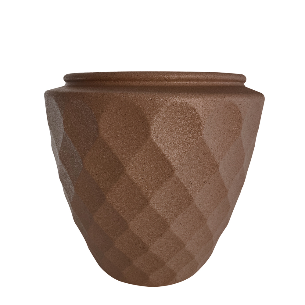 VASO 48L DIAMANTE TERRACOTA ANTARES