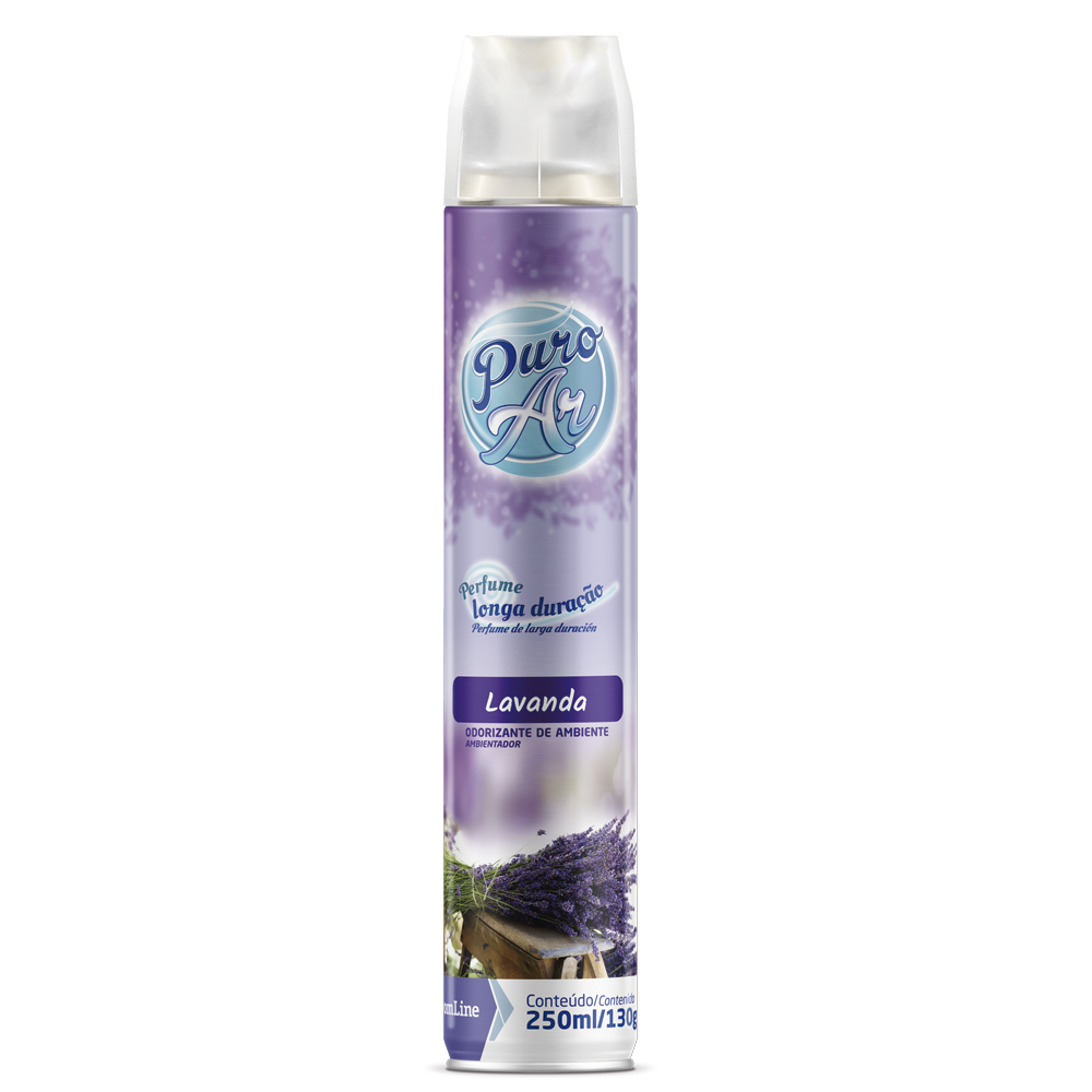 ODORIZADOR AMBIENTE 250ML LAVANDA PURO AR