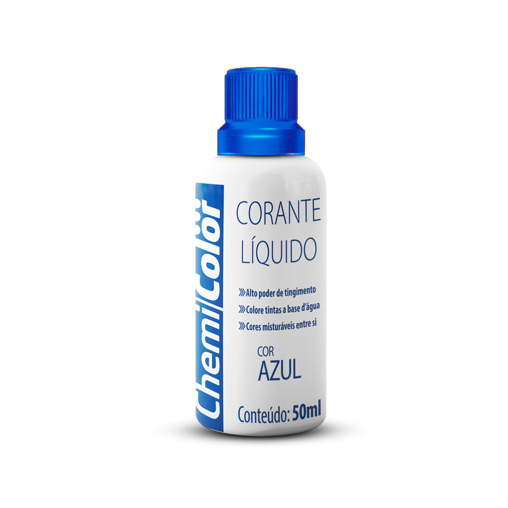CORANTE LIQ 50ML AZL CHEMICOLOR