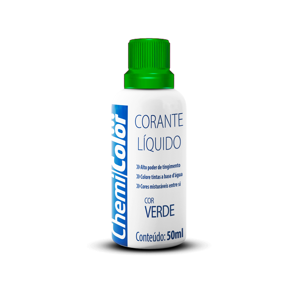 CORANTE LIQ 50ML VDE CHEMICOLOR