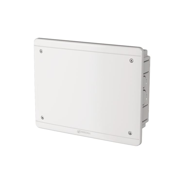 CAIXA PASSAGEM ELET EMBUTIR 25X20CM PVC BCO KRN