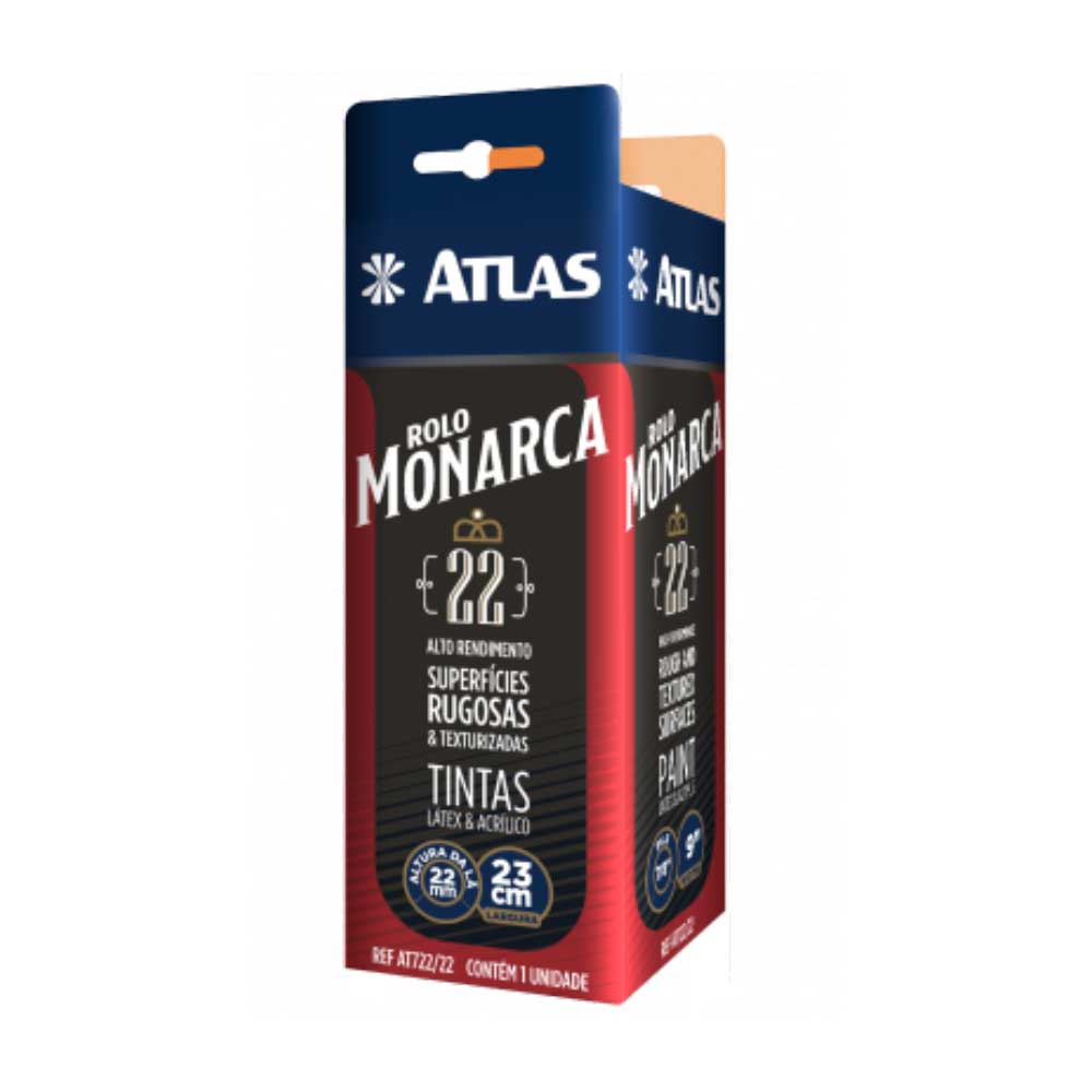 ROLO LA 23CM S/CB SINT MONARCA 22MM ATLAS