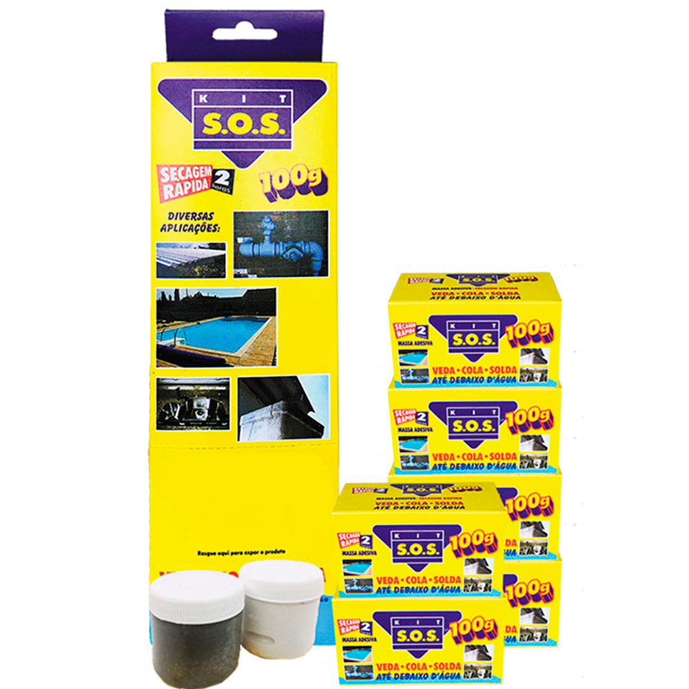 COLA EPOXI MASSA SOS CZA 100G VEDATUDO