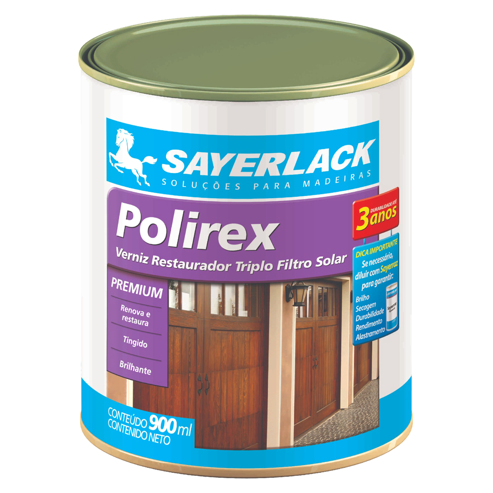 VERNIZ POLIREX 900ML MOGNO SAYERLACK