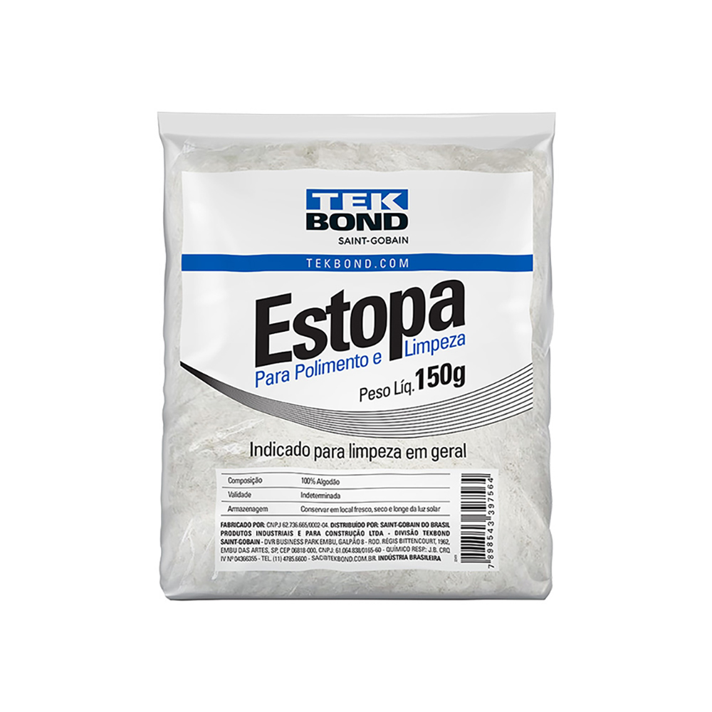ESTOPA 150G POLIMENTO TEKBOND