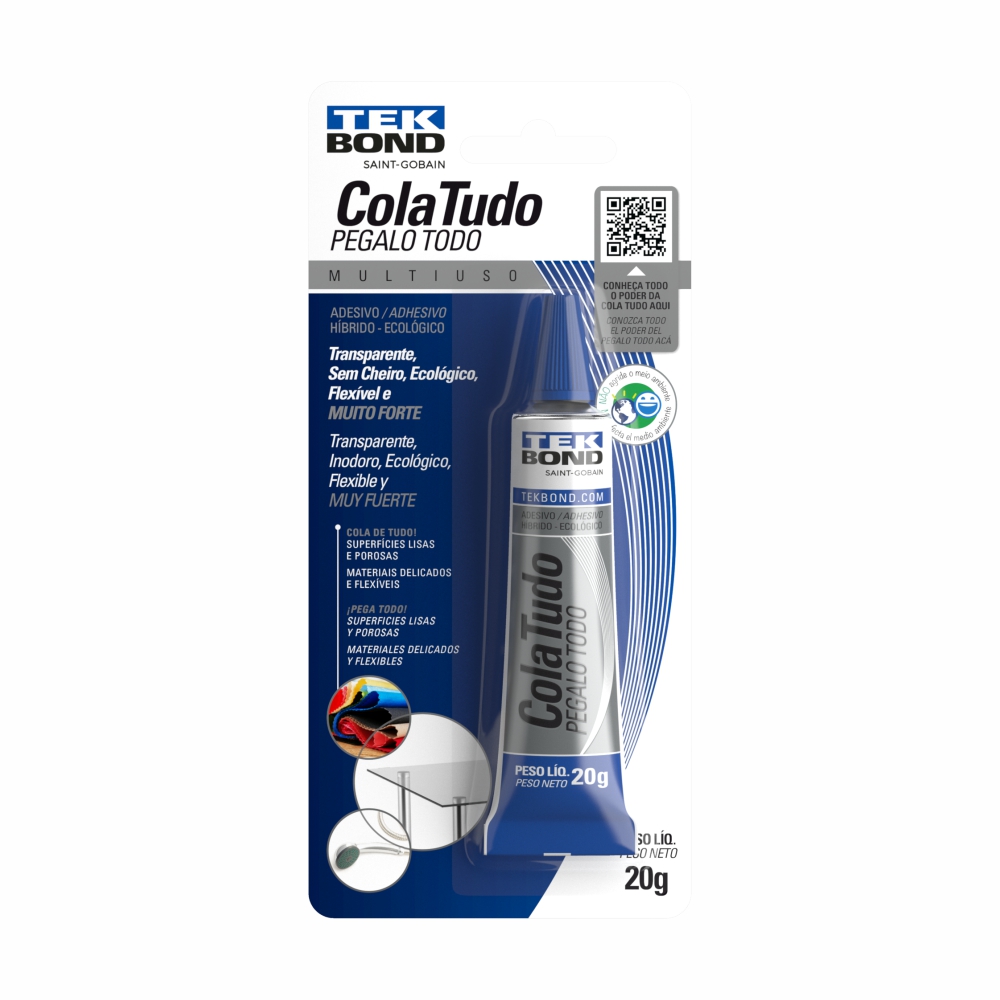 ADESIVO COLA TUDO 020G MULTIUSO TEKBOND