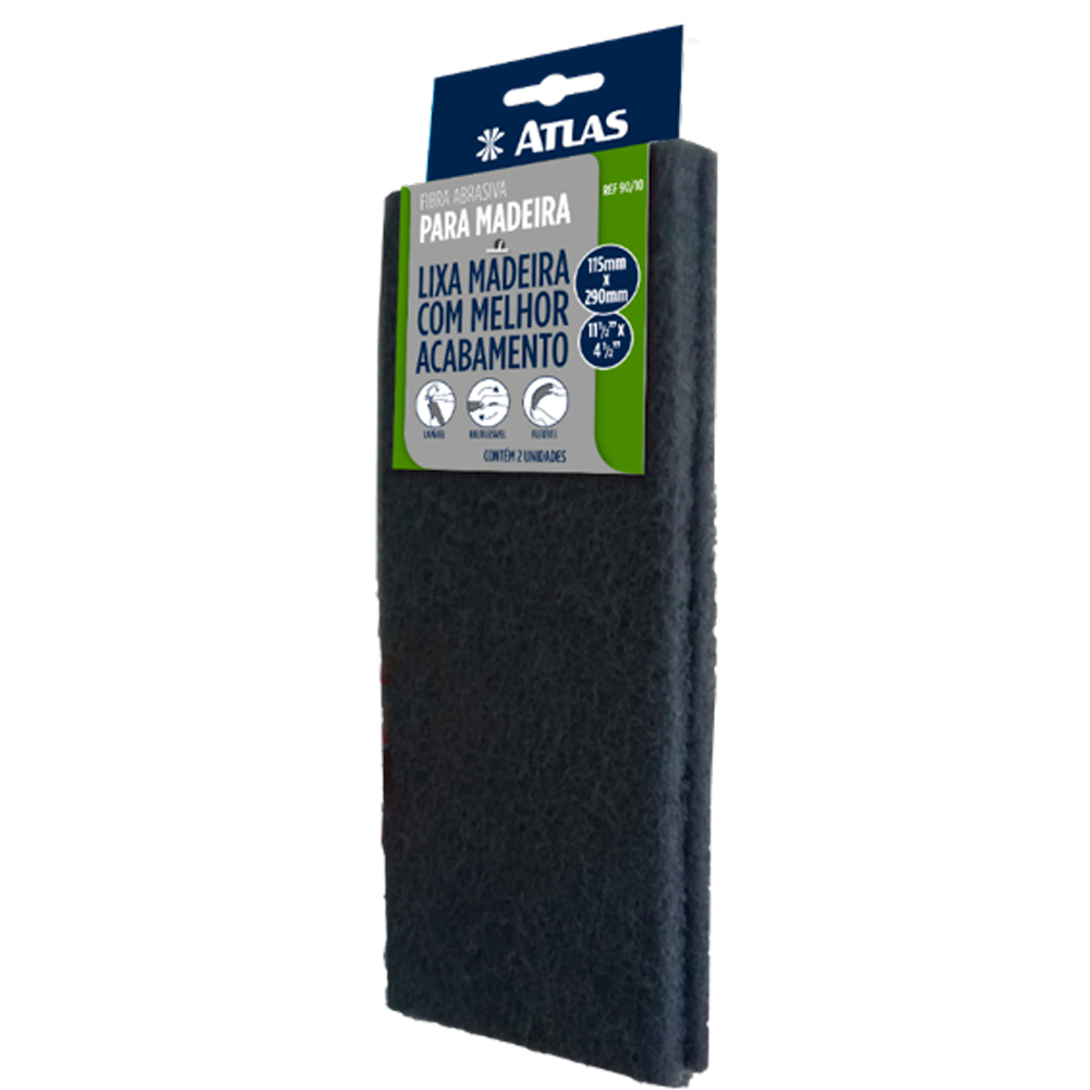 FIBRA ABRASIVA PARA MADEIRA 115X290MM