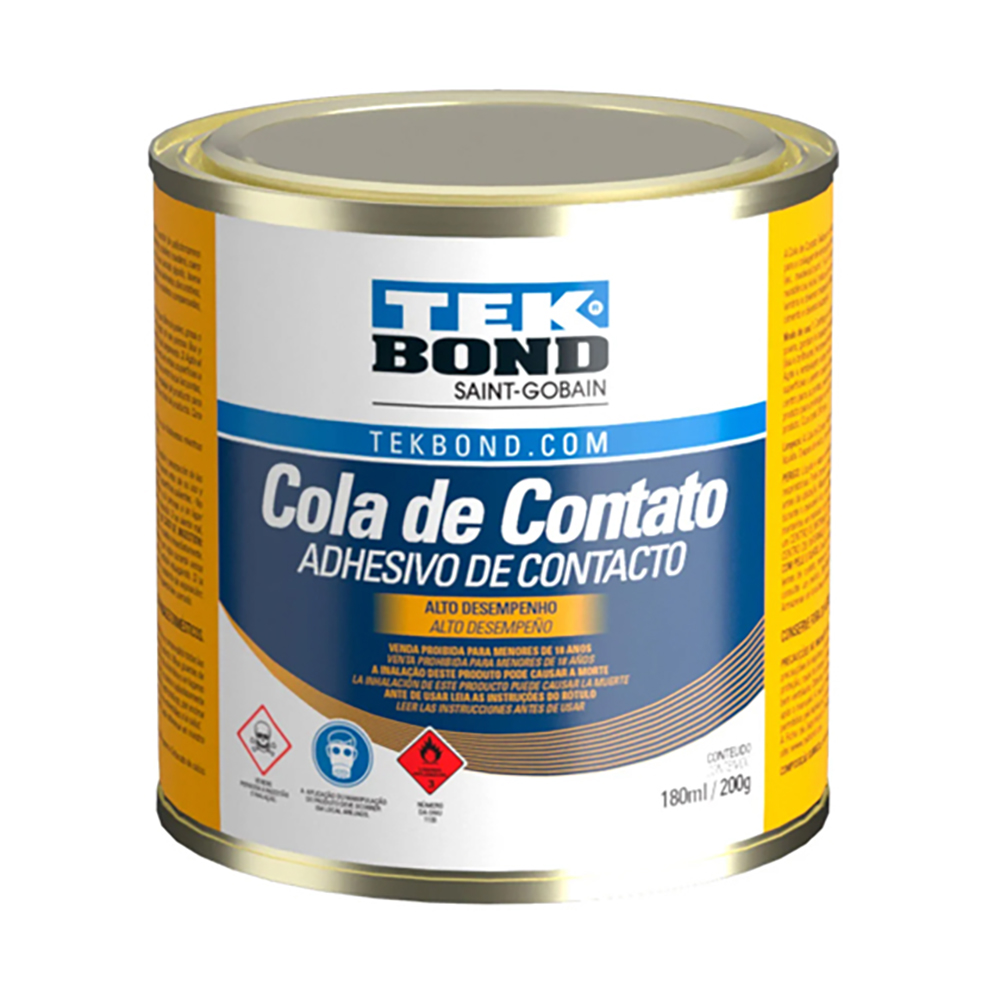 COLA CONTATO TRADICIONAL C/TOLUOL 200G TEKBOND #N