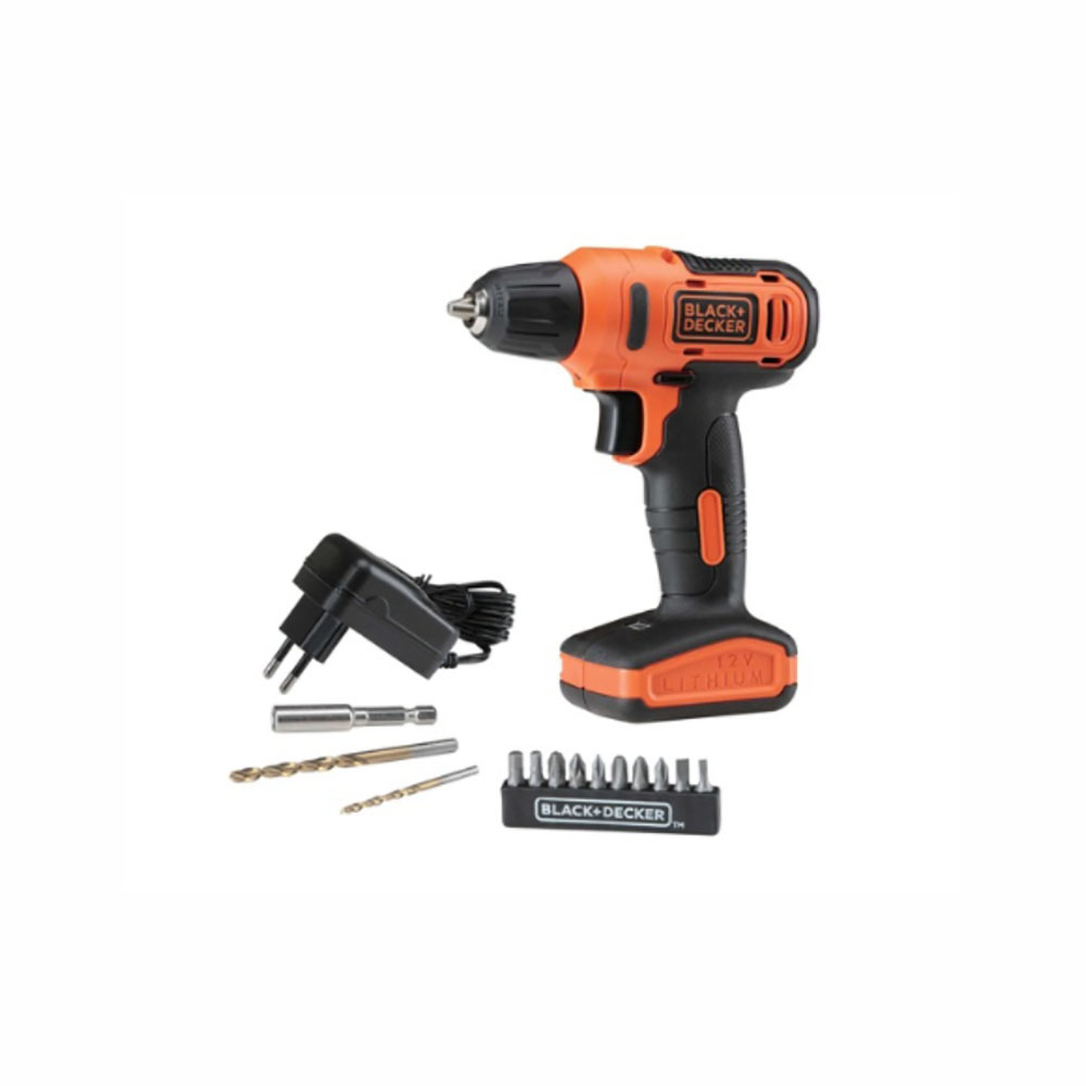 PARAFUSADEIRA FURAD BAT 12V 3/8 LD12S BLACK DECKER