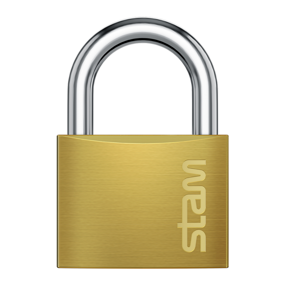 CADEADO 50 MM - ZAMAC (E-COAT) STAM