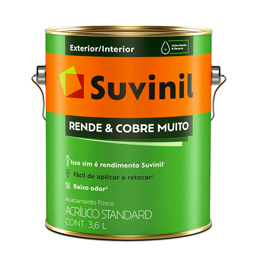 TINTA SUVINIL RENDE E COBRE MT FOSCO 3,6L AREIA