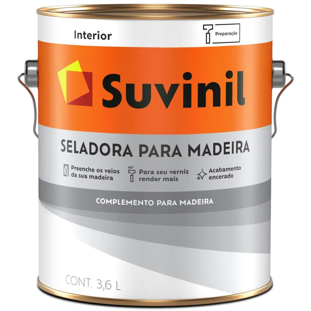 SUVINIL SELADORA P/MADEIRA 3,6L TRANSP