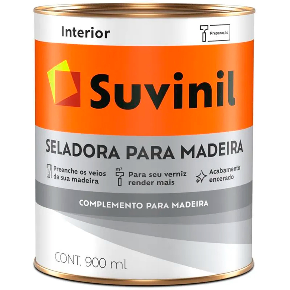 SUVINIL SELADORA P/MADEIRA 0,9L TRANSP