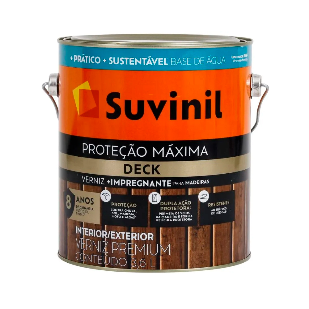 SUVINIL VERNIZ PROT MAX DECK BA ACET 3,6L NATURAL