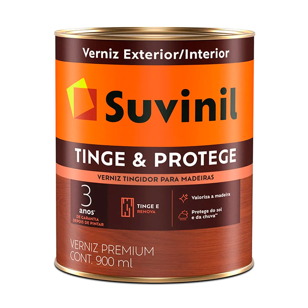SUVINIL VERNIZ TINGIDOR PROT DUP BRI 0,9L IMBUIA