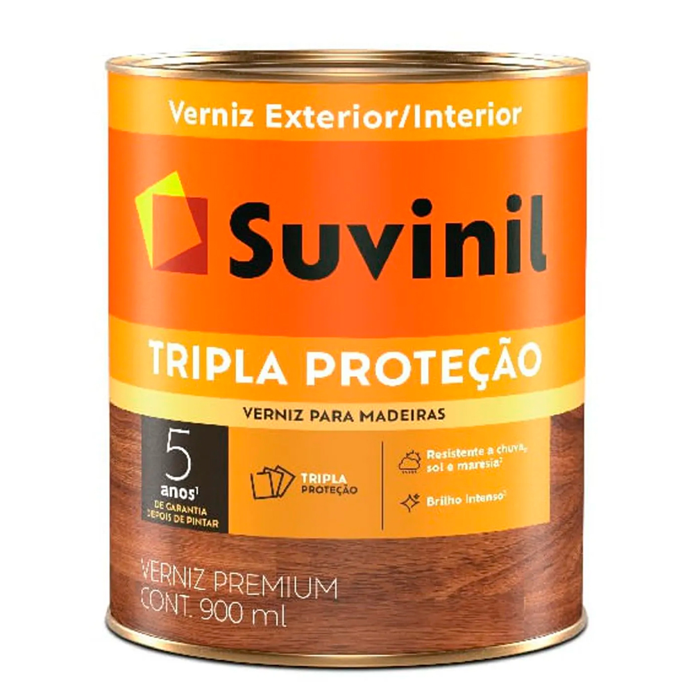 SUVINIL VERNIZ TRIPLA P FO NAT 0,9L TRIPLO FILTRO SOLA
