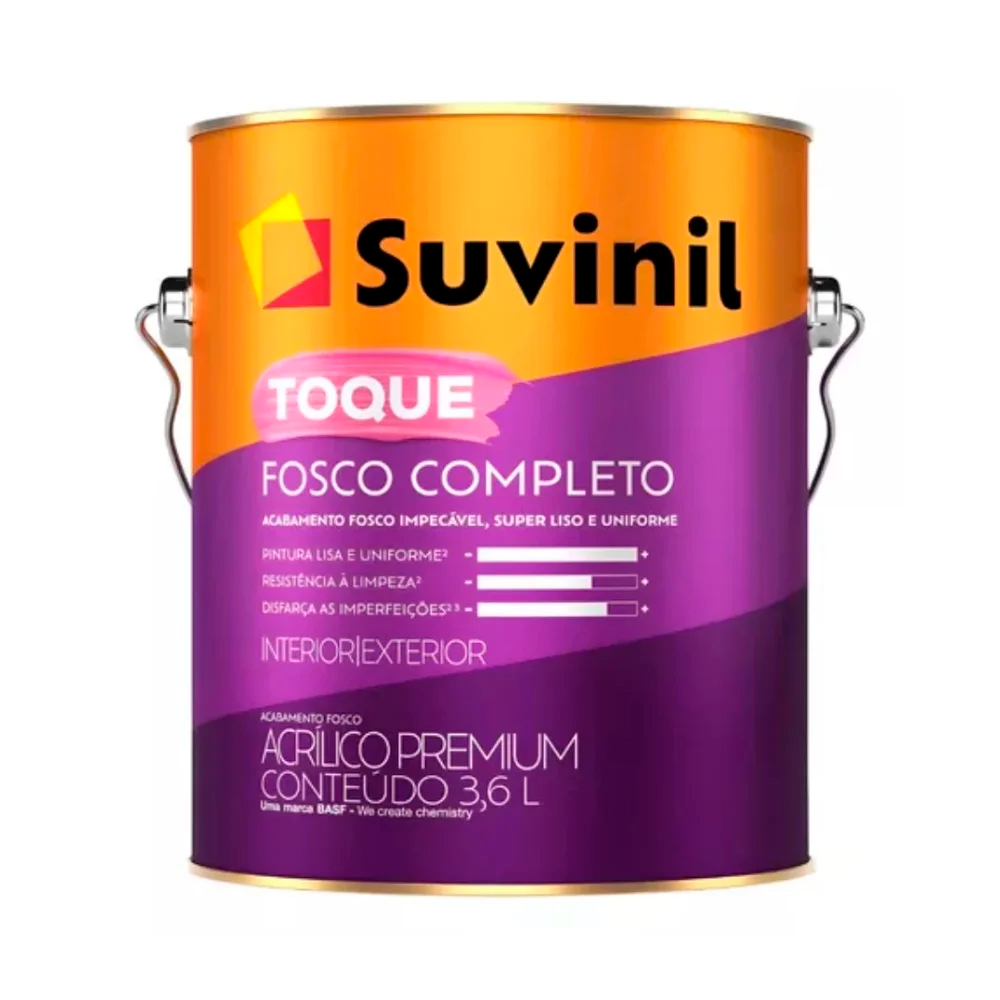 TINTA SUVINIL TOQ FOSCO COMPL 3,6L PALHA IP31
